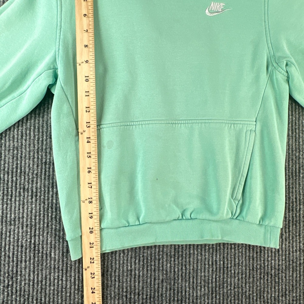 Nike Kids Sportswear Club Fleece Hoodie Mint Green FD3000-349 Size Large - Picture 4 of 16